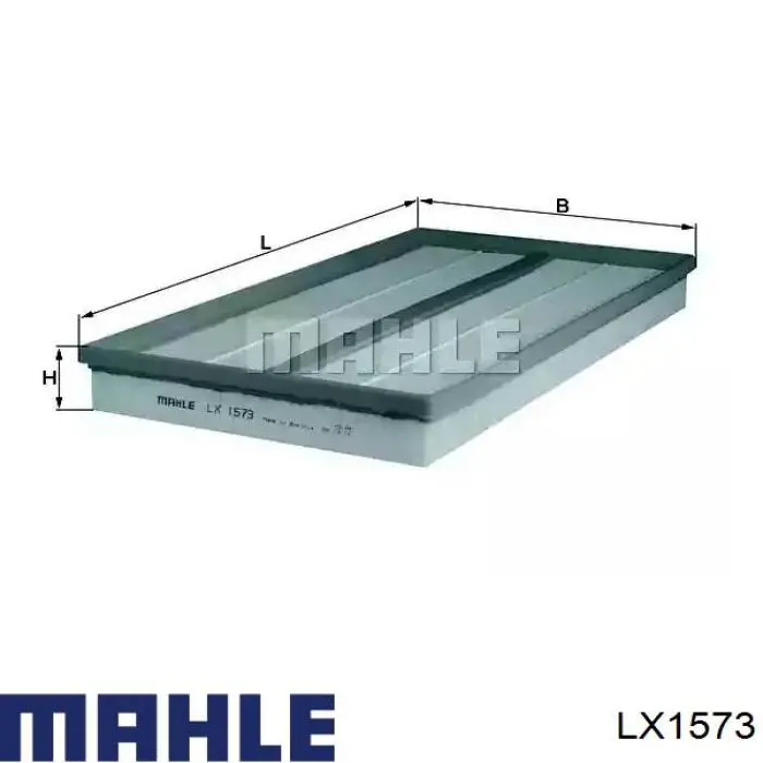 LX1573 Mahle Original воздушный фильтр