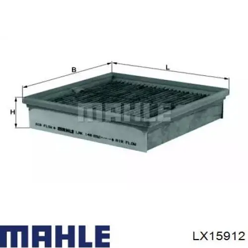 Воздушный фильтр LX15912 Mahle Original