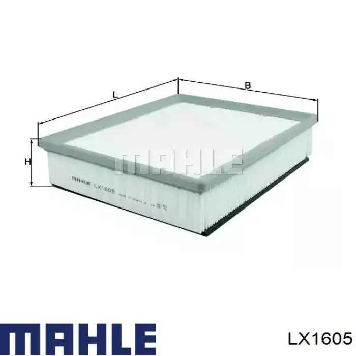 LX1605 Mahle Original воздушный фильтр