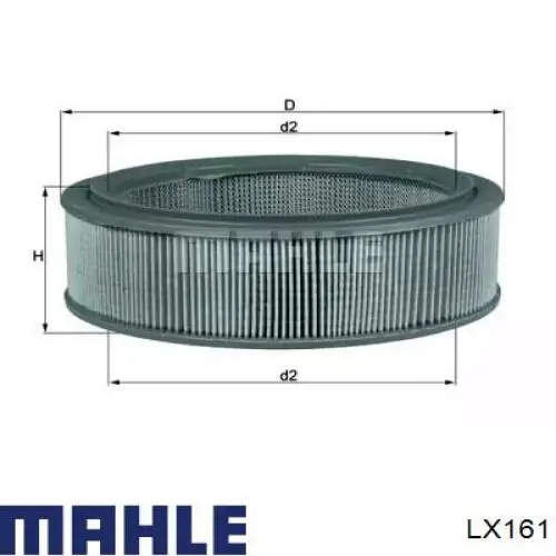 LX161 Mahle Original воздушный фильтр