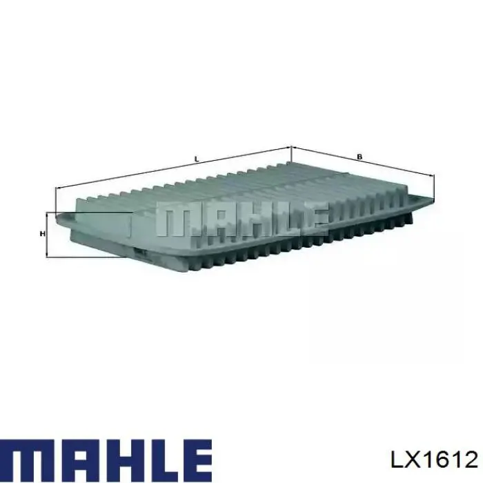 LX1612 Mahle Original воздушный фильтр