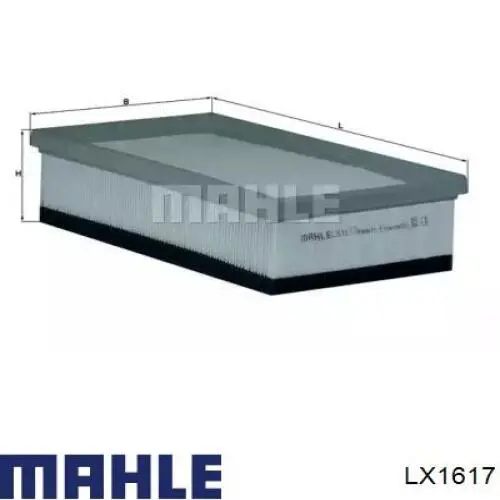 Filtro de aire LX1617 Mahle Original