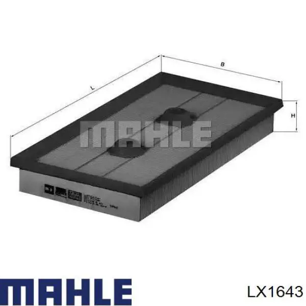 LX1643 Mahle Original воздушный фильтр