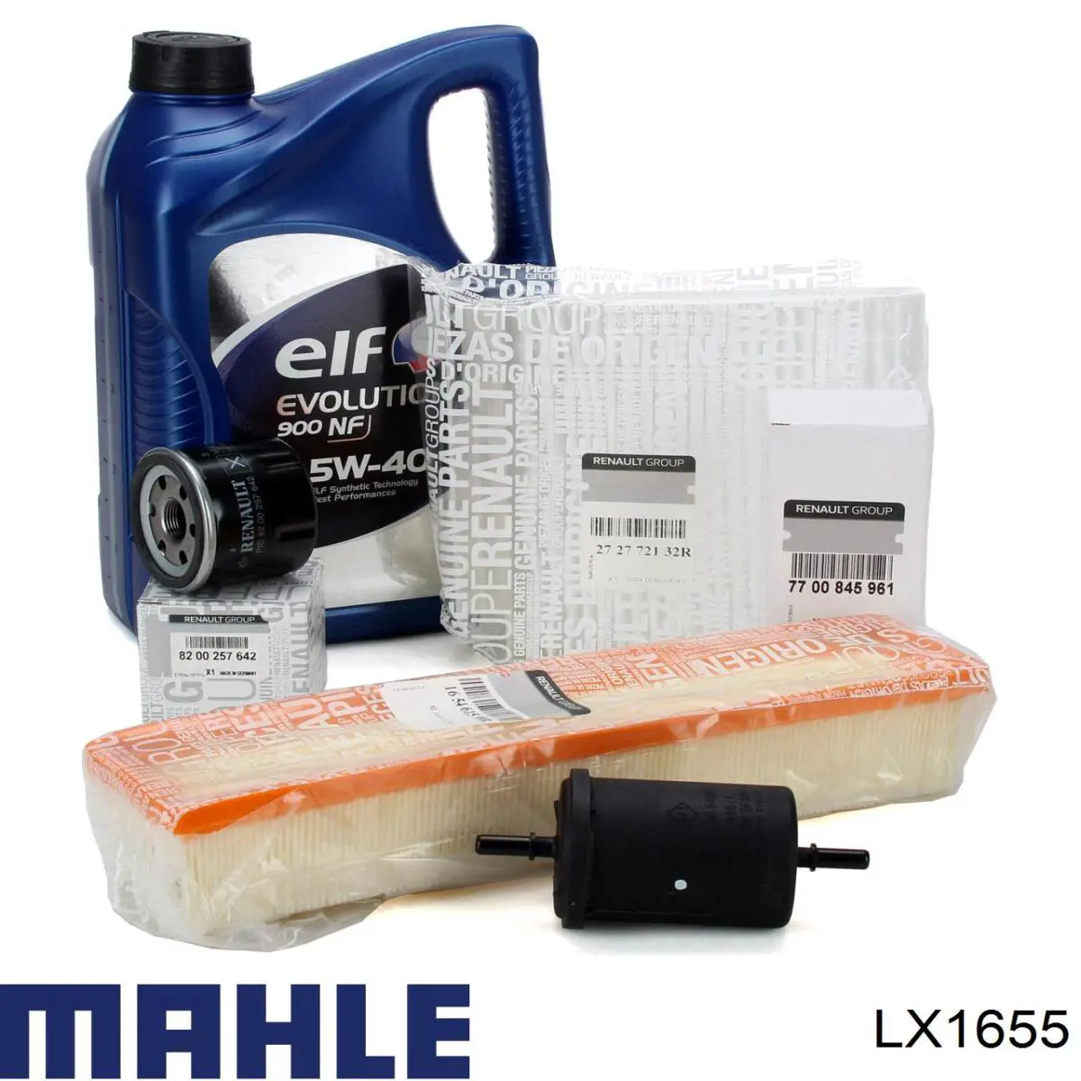 Воздушный фильтр LX1655 Mahle Original