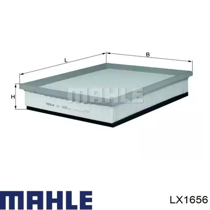 Воздушный фильтр LX1656 Mahle Original