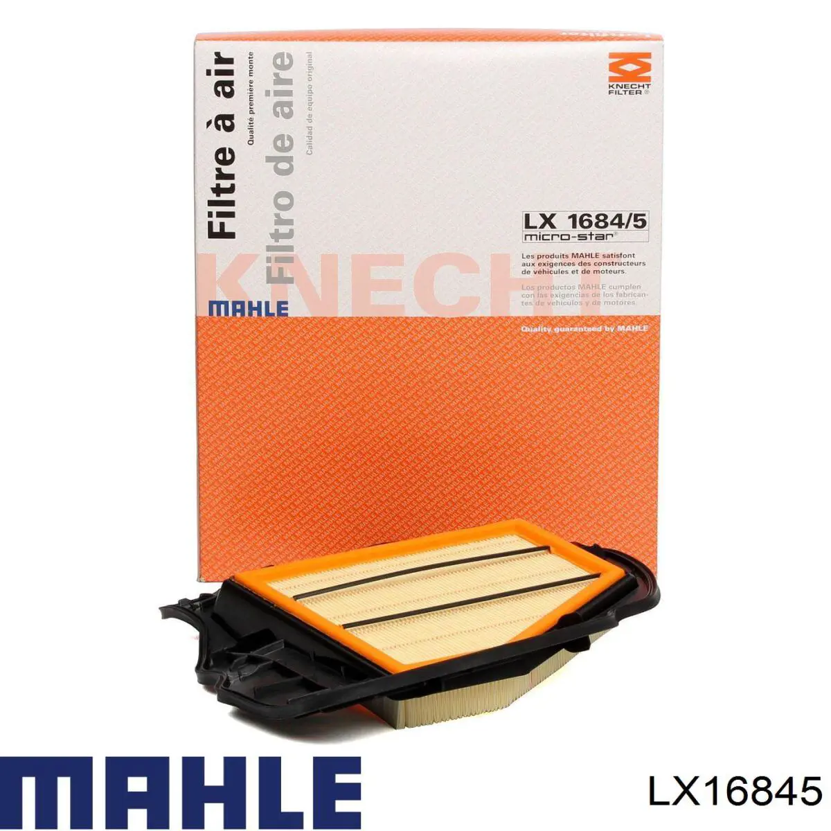 Фильтр воздушный MAHLE LX16845