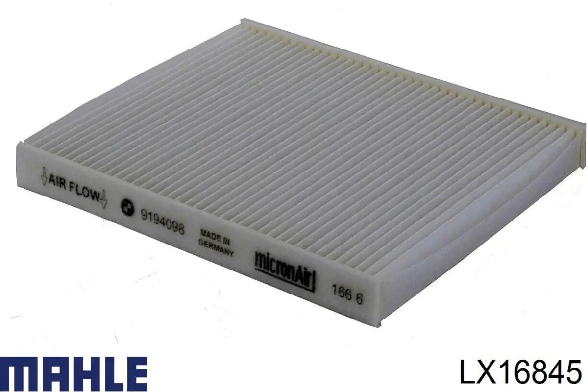 Воздушный фильтр LX16845 Mahle Original