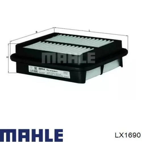 LX1690 Mahle Original воздушный фильтр
