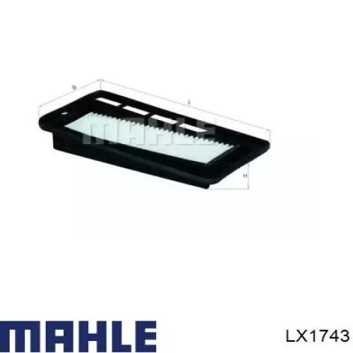 Воздушный фильтр LX1743 Mahle Original