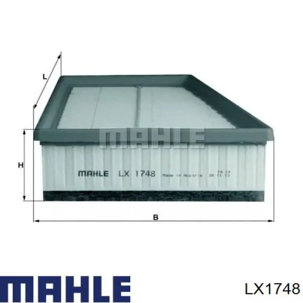 Filtro de aire LX1748 Mahle Original