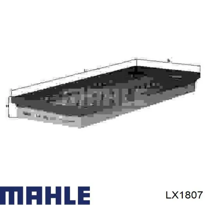 Фильтр воздушный Mahle Original LX1807