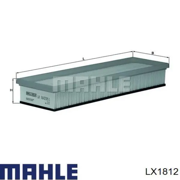 LX1812 Mahle Original воздушный фильтр