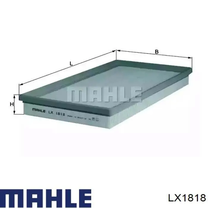 Воздушный фильтр LX1818 Mahle Original