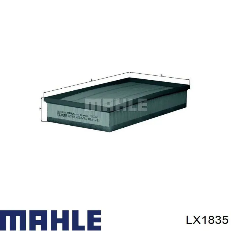 LX1835 Mahle Original воздушный фильтр