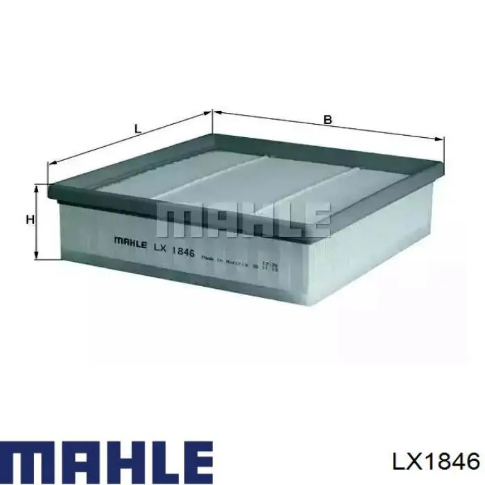 LX1846 Mahle Original воздушный фильтр