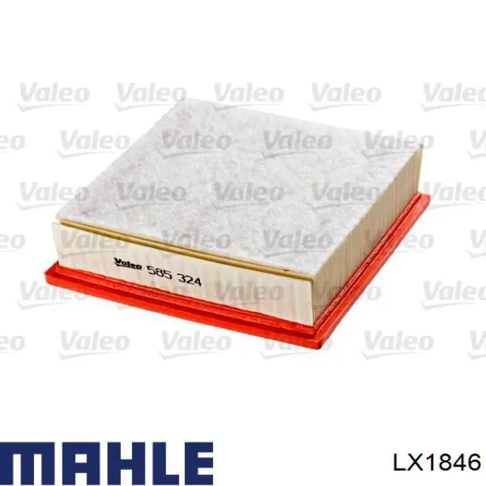 Купить LX1846 Mahle Original Автомобильный фильтр воздуха