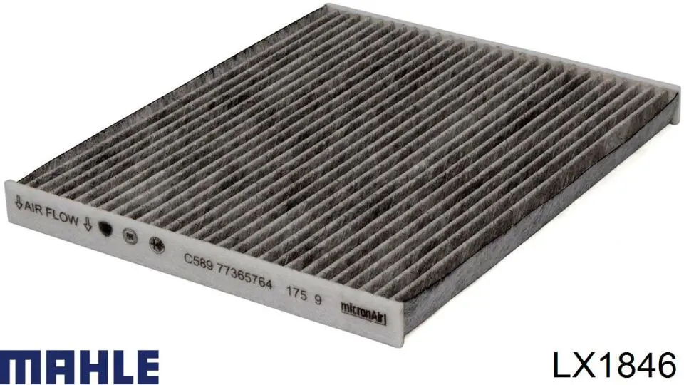 Воздушный фильтр LX1846 Mahle Original
