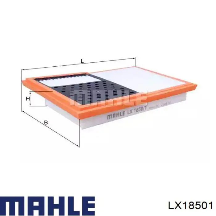 LX18501 Mahle Original воздушный фильтр