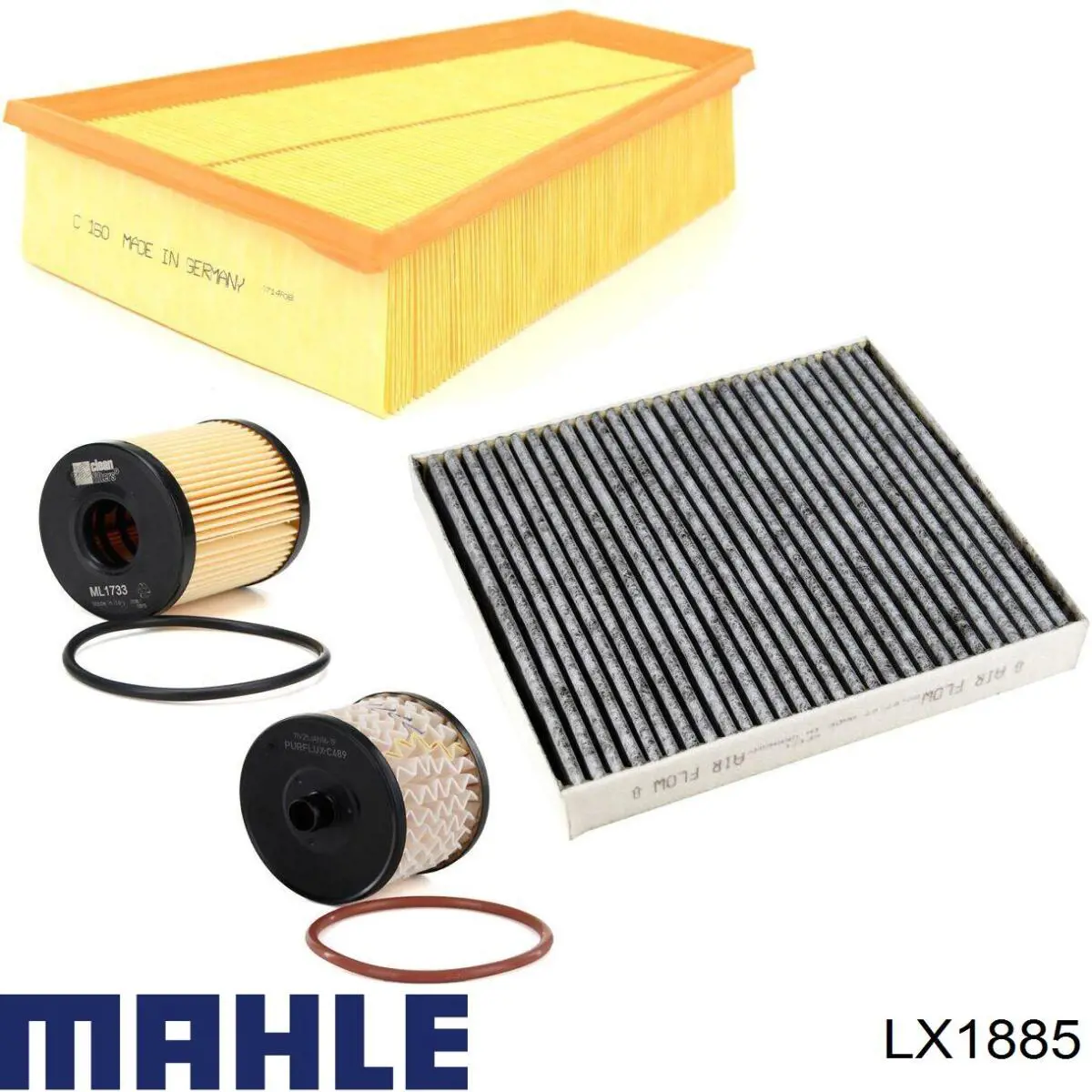 Элемент воздушного фильтра Mahle Original LX1885 цена, от 12.32 USD