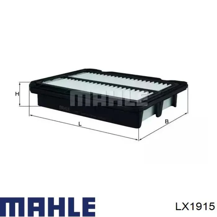 Воздушный фильтр LX1915 Mahle Original