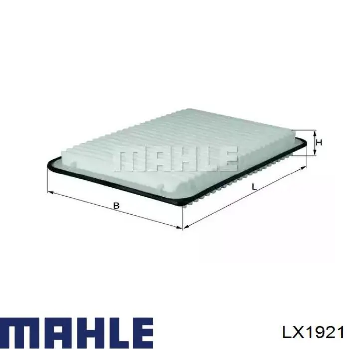 LX1921 Mahle Original filtro de ar