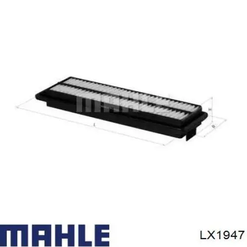 Элемент воздушного фильтра Mahle Original LX1947 цена, от 10.26 USD