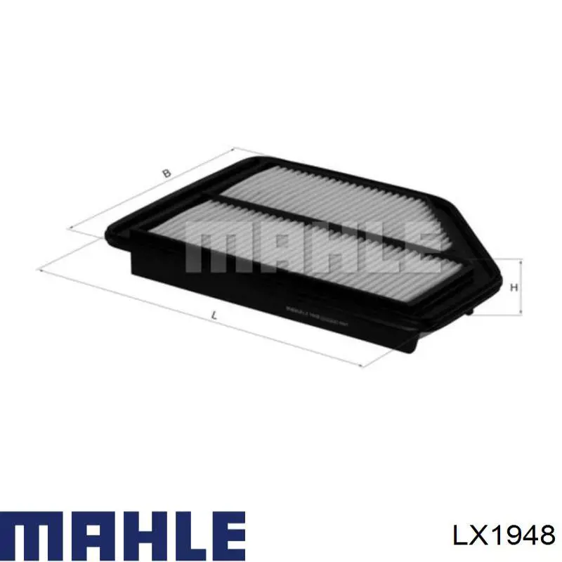 Воздушный фильтр LX1948 Mahle Original