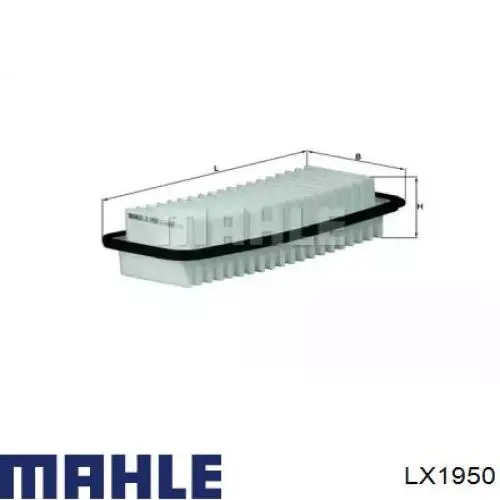 Воздушный фильтр LX1950 Mahle Original