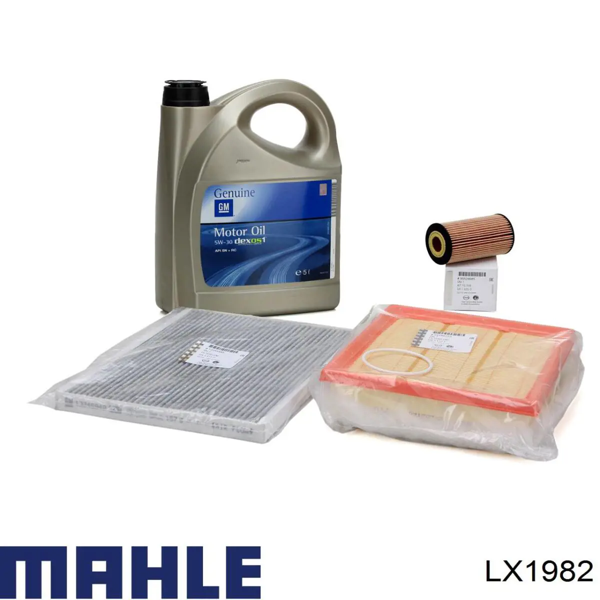 Купить LX1982 Mahle Original Автомобильный фильтр воздуха