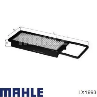 Воздушный фильтр LX1993 Mahle Original