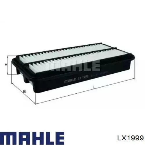 Воздушный фильтр LX1999 Mahle Original