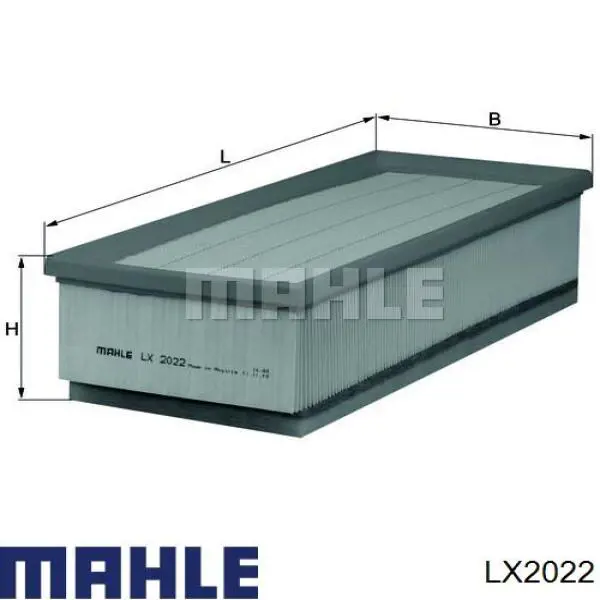 Купить LX2022 Mahle Original Автомобильный фильтр воздуха