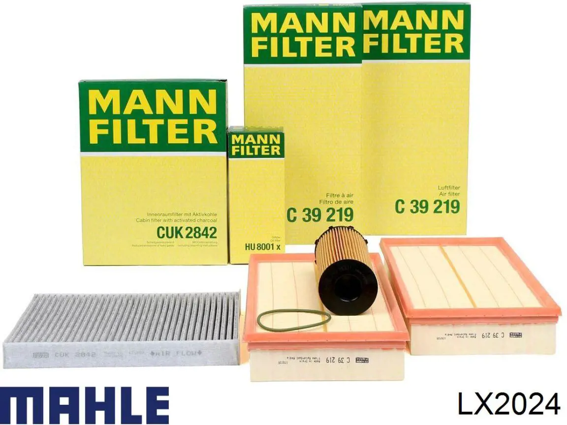 Купить LX2024 Mahle Original Автомобильный фильтр воздуха