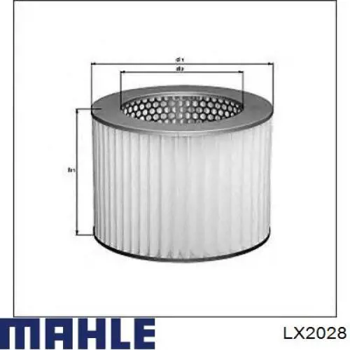 Воздушный фильтр LX2028 Mahle Original