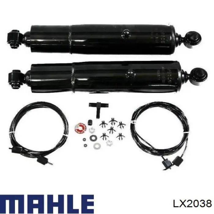 Купить LX2038 Mahle Original Автомобильный фильтр воздуха
