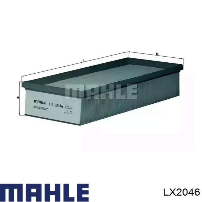 LX2046 Mahle Original воздушный фильтр