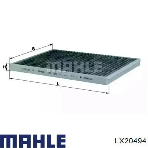 Фильтр воздушный Mahle Original LX20494