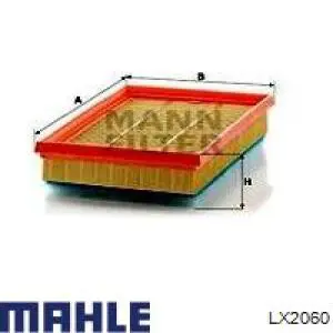 Купить LX2060 Mahle Original Автомобильный фильтр воздуха