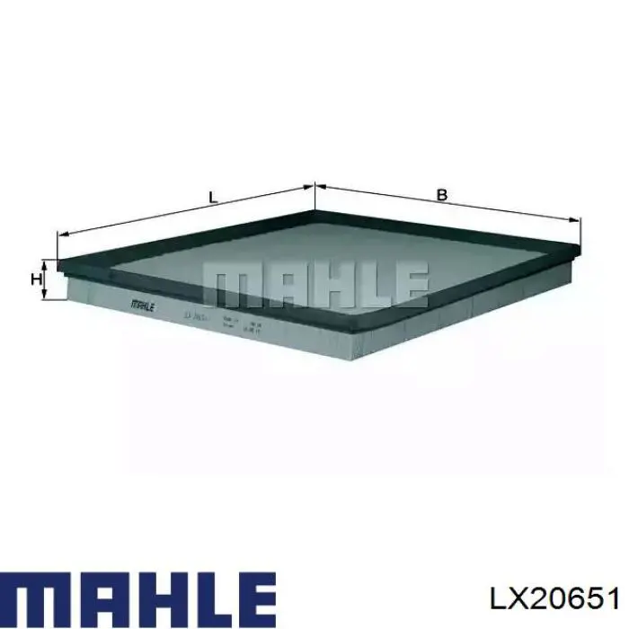 LX20651 Mahle Original воздушный фильтр