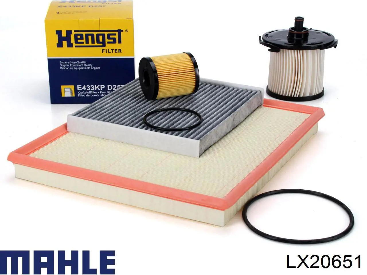 Фильтр воздушный Mahle Original LX20651