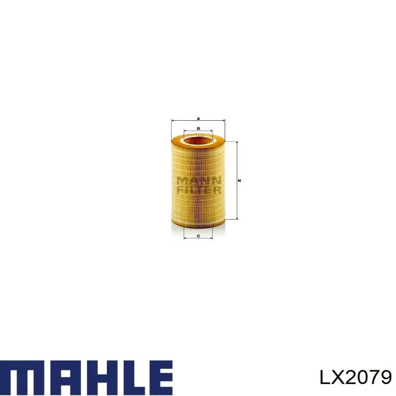 Купить LX2079 Mahle Original Автомобильный фильтр воздуха