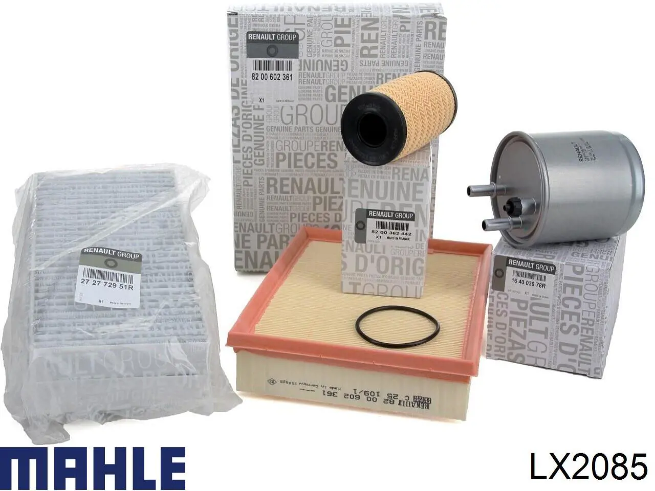 Фильтр воздушный Mahle Original LX2085