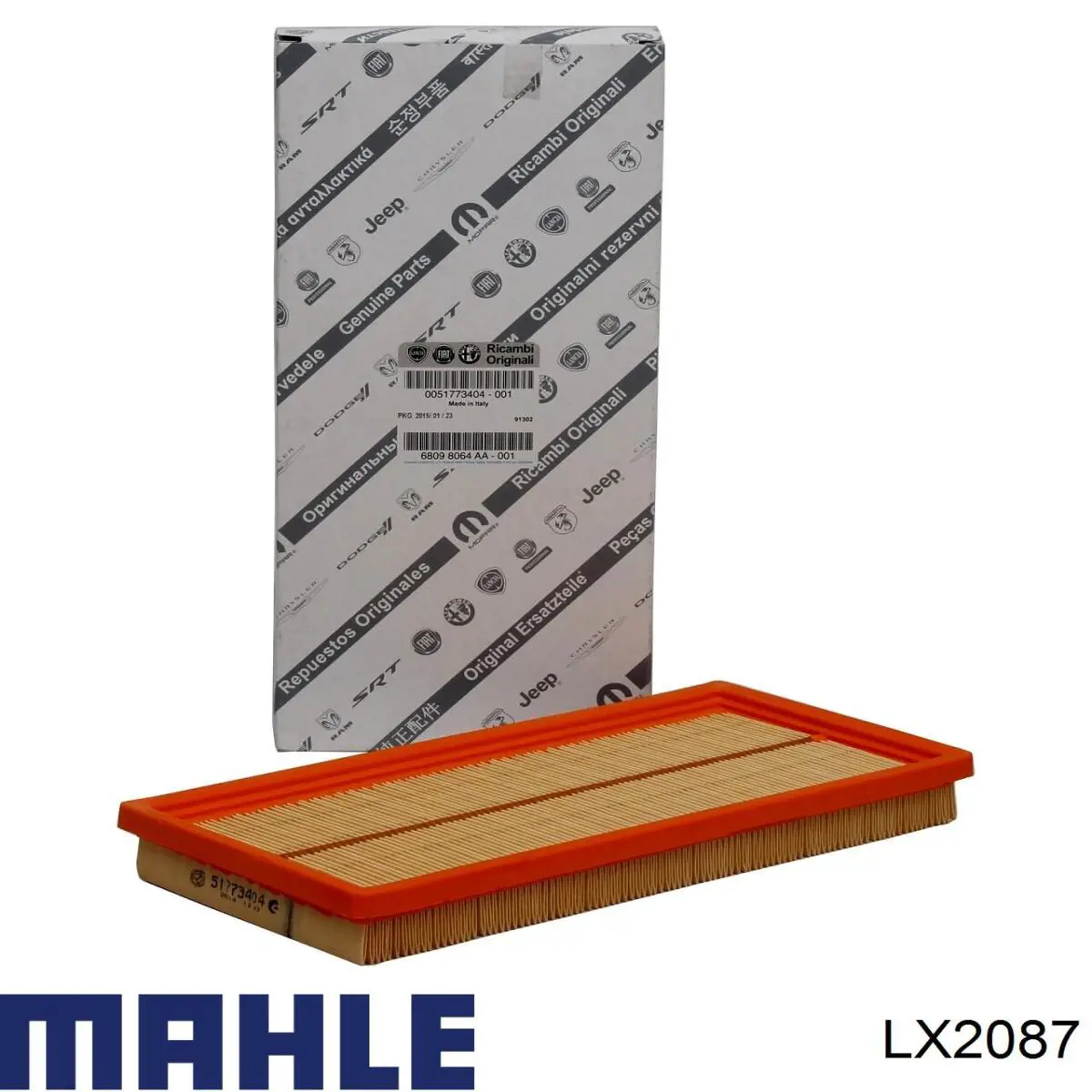 Купить LX2087 Mahle Original Автомобильный фильтр воздуха