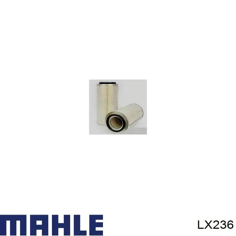 Элемент воздушного фильтра Mahle Original LX236 цена, от 26.55 USD
