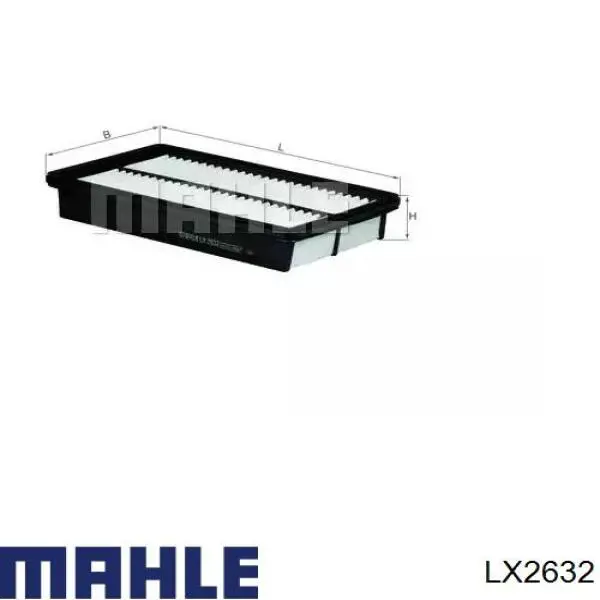 LX2632 Mahle Original воздушный фильтр