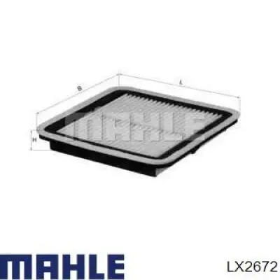 Элемент воздушного фильтра Mahle Original LX2672 цена, от 8.25 USD