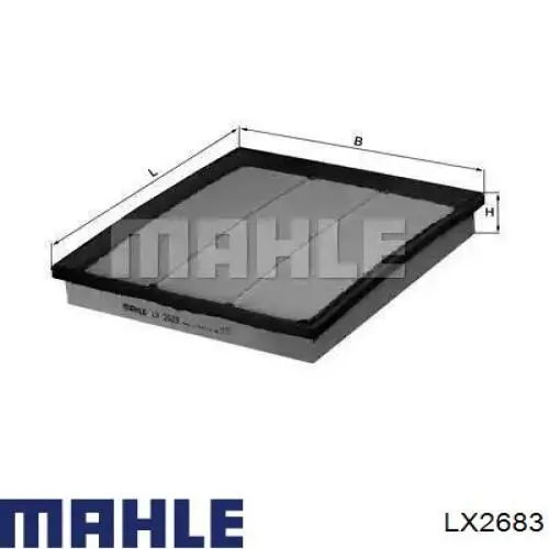 LX2683 Mahle Original воздушный фильтр