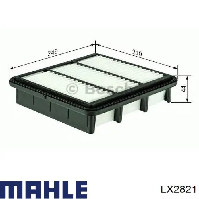 Купить LX2821 Mahle Original Автомобильный фильтр воздуха