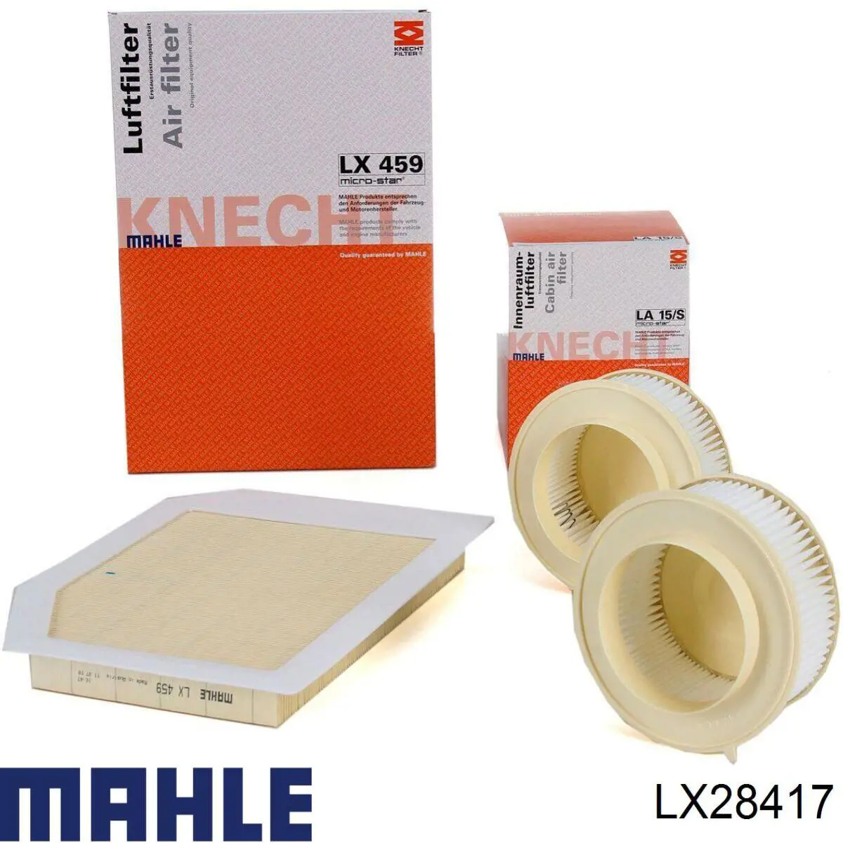 Воздушный фильтр LX28417 Mahle Original