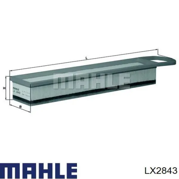 LX2843 Mahle Original воздушный фильтр